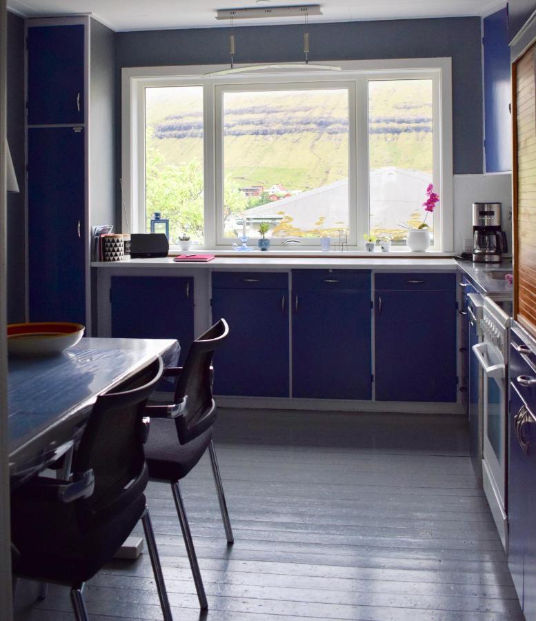 Brekkustova - Modern, Cosy And Spacious Apartment Klaksvík Exteriör bild